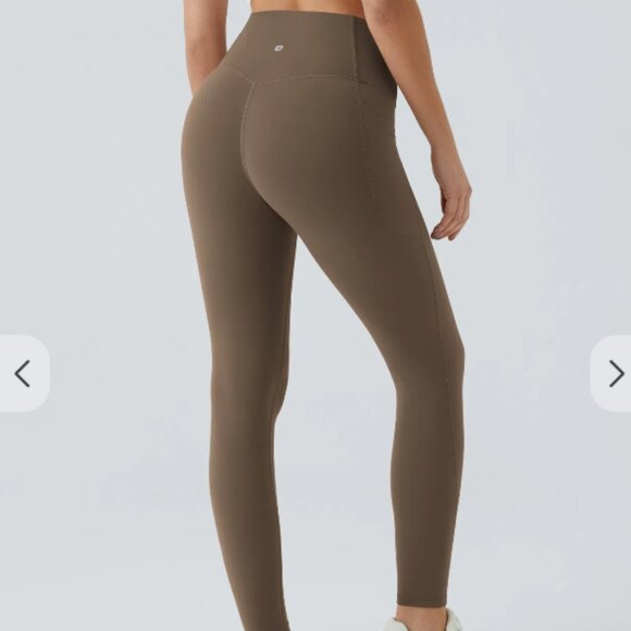Brown ultra sculpt halara leggings - Picture 1 of 8